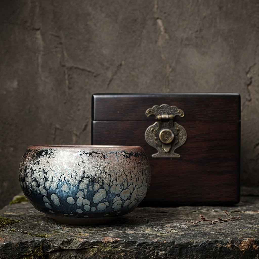Jian Zhan Tea Cup | Wood-Fired Tenmoku | Void Heritage